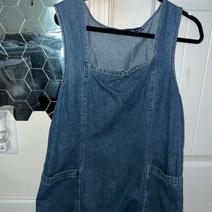 Denim dress